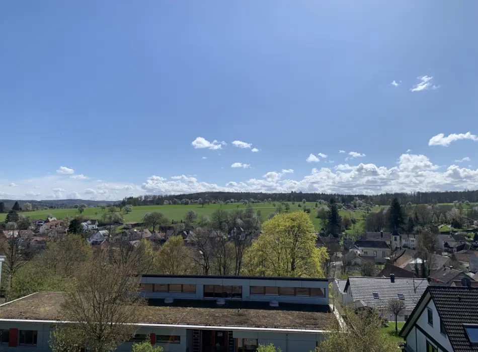 Blick über den Ortder Immobilien: Interessante DG-Wohnung mit Ausblick (Titelbild)