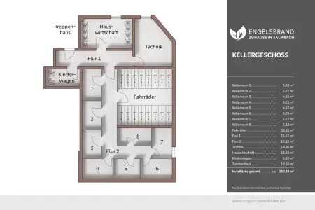 Grundriss Untergeschoss