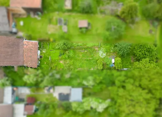 Gartengrundstückder Immobilien: Doppelhaushälfte mit Scheune und Garten! (Foto)