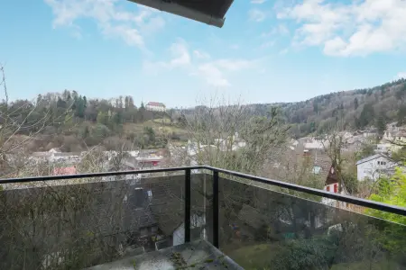 Balkon mit Aussicht der Immobilie: Ihr Projekt zum Traumhaus! Wohnen und Arbeiten in Aussichtslage! (Foto)