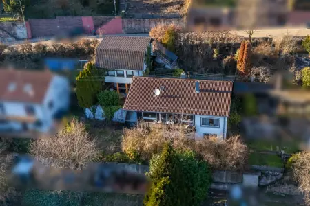 Luftansicht der Immobilie: Ihr Projekt zum Traumhaus! Wohnen und Arbeiten in Aussichtslage! (Titelbild)