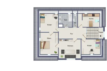 Grundrissder Immobilien: Happy together! (Grundriss)