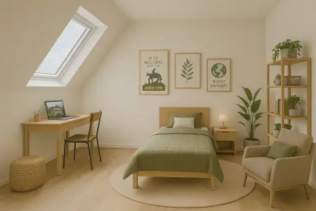 Impression Kinderzimmer  der Immobilie: Wohntraum auf zwei Ebenen – Neubauqualität in historischer Hülle (Titelbild)