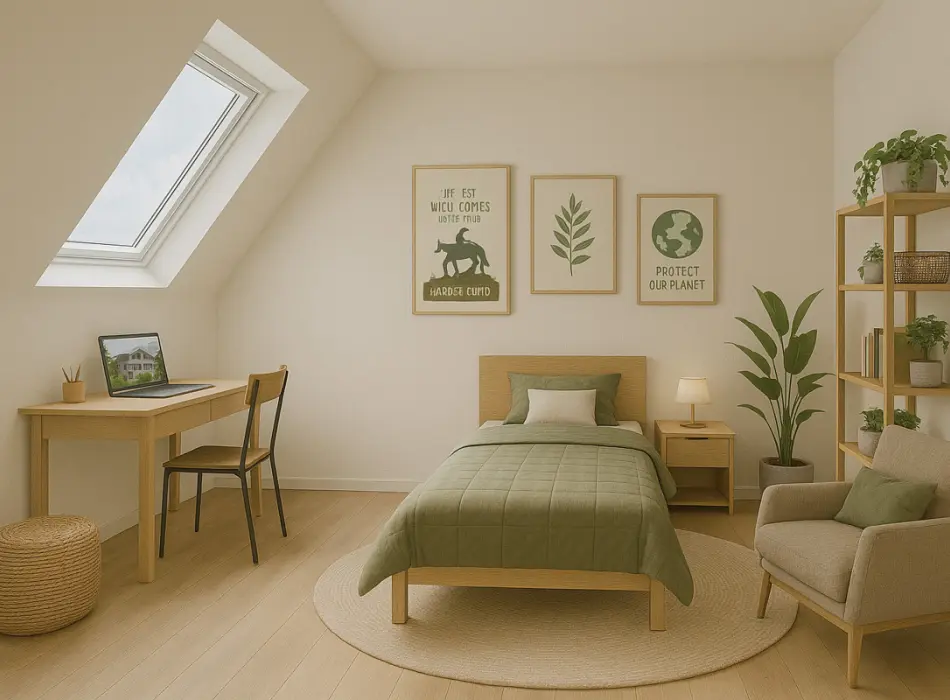 Impression Kinderzimmer der Immobilien: Wohntraum auf zwei Ebenen – Neubauqualität in historischer Hülle (Titelbild)
