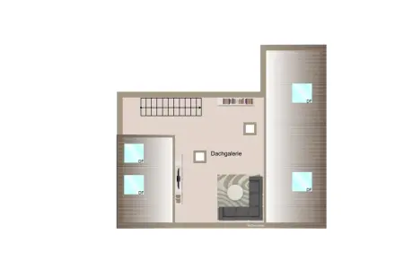 Einheit Nr. 6 Galerie der Immobilien: Wohnen mit Weitblick – Galerie-Wohnung mit Neubauflair (Grundriss)