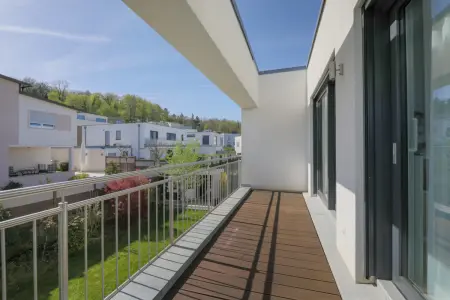 Balkon OGder Immobilien: Exklusives hochwertiges Einfamilienhaus im beliebten Wohngebiet „Cité“ von Baden-Baden (Foto)