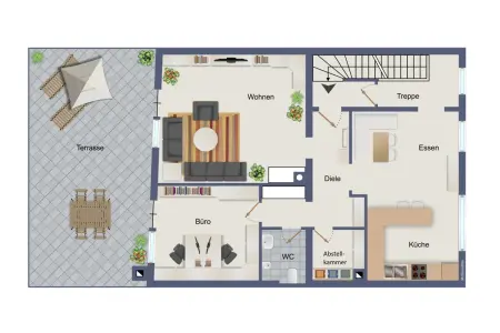 Grundriss Gartenstr. 3 - OGder Immobilien: Kapitalanleger aufgepasst: Jetzt zugreifen! (Grundriss)