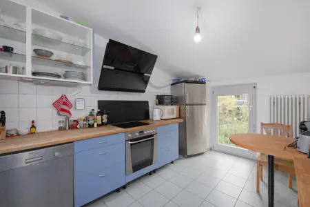 Küche der Immobilie: Südwestsonne & Loftcharme – Ihr moderner Rückzugsort mit Charakter + Energieklasse A! (Foto)