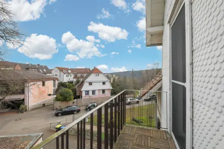 Balkon OGder Immobilien: Liebevoll renoviertes 2-Familienhaus im Herzen von Birkenfeld - ruhig und zentral! (Foto)