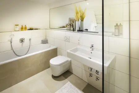 Visualisierung der Immobilien: Eleganz & Wohnkomfort – Neubauwohnung mit Loggia & Concierge-Service (Foto)