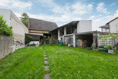Garten und Scheune der Immobilie: Einfamilienhaus mit großem Garten in ruhiger Lage von Dettenheim (Foto)