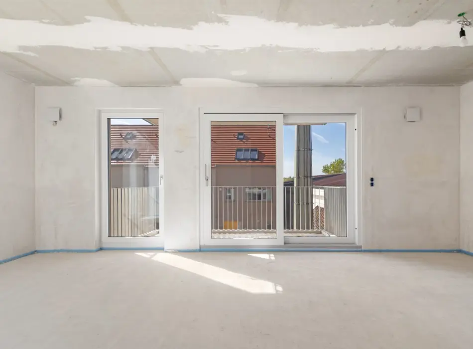 weitere Ansicht Wohn-und Esszimmerder Immobilien: Frischer Wind für Ihr Zuhause – Helle Neubauwohnung mit durchdachtem Grundriss“ (Titelbild)