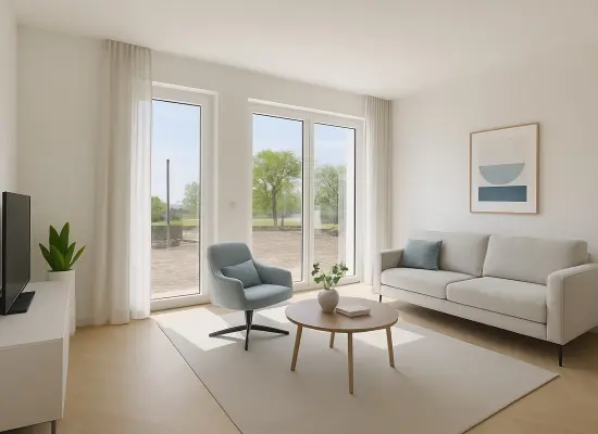 Impression Wohnbereich  der Immobilie: „Familienglück im Reihenhaus – Viel Raum, viel Licht und Ihr eigener Garten“ (Foto)