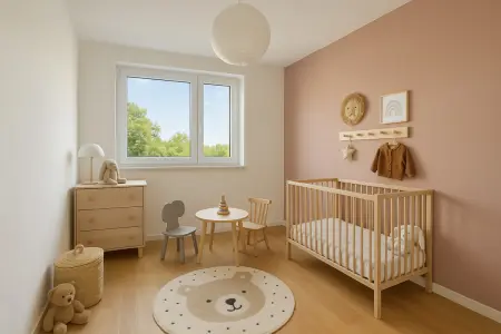 Impression Kinderzimmer der Immobilien: „Familienglück im Reihenhaus – Viel Raum, viel Licht und Ihr eigener Garten“ (Foto)