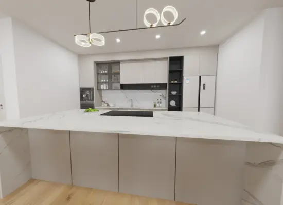 Visualisierung Küche der Immobilien: Wohnen mit Garten: Ihr neues Zuhause zum Ankommen und Wohlfühlen (Foto)