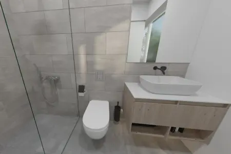 Visualisierung zweites Badezimmer der Immobilien: Wohnen mit Garten: Ihr neues Zuhause zum Ankommen und Wohlfühlen (Foto)