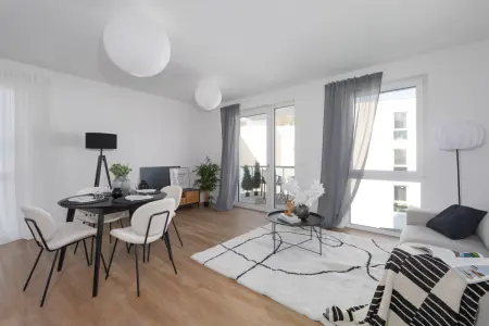 Wohnen und Essen Beispielder Immobilien: LebENZwert - die besondere Wohnanlage!
Moderne und barrierefreie 2.Zi.-Wohnung mit Loggia (Foto)