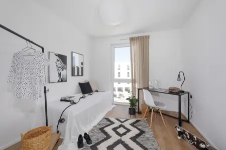 Kinderzimmer Beispielder Immobilien: LebENZwert - die besondere Wohnanlage!
Moderne und barrierefreie 2.Zi.-Wohnung mit Loggia (Foto)