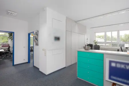 Empfangsbereich 1. OGder Immobilien: Mehr als nur ein Arbeitsplatz: Büro mit exklusiver Dachterrasse! Einheiten auch nochmal teilbar! (Foto)