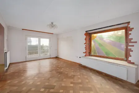 Wohnzimmer EG der Immobilie: Naturliebhaber aufgepasst! (Foto)