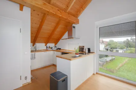 EInbauküche der Immobilie: Moderne Loftwohnung - Naturnah und hyggelig! (Foto)