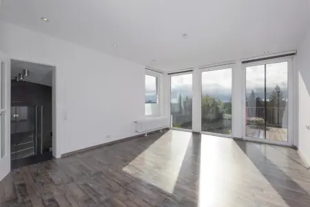 Schlafzimmer OG der Immobilie: Modernes Einfamilienhaus in ruhiger, naturnaher Lage mit Panoramablick! (Foto)