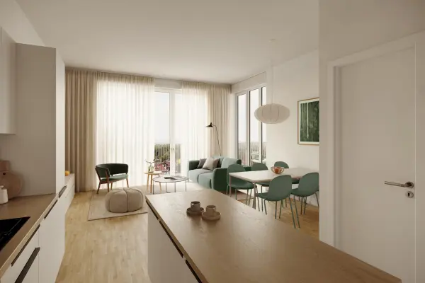 Visualisierung Raum Schnellermühlen Quartier