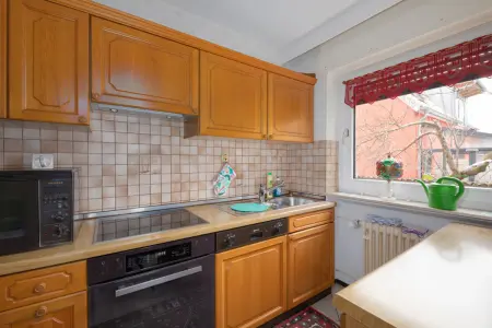 Küche EG der Immobilie: 2-Familienhaus mit zusätzlich ausgebautem Dachgeschoss in ruhiger Lage von Linkenheim (Foto)