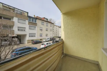 Balkon der Immobilie: Solide Kapitalanlage mit Potenzial! (Foto)
