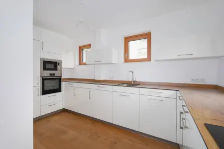 Küche der Immobilie: Stilvoller Neubau-Erstbezug: 2-Zi.Whg. mit Terrasse und hochwertiger Ausstattung (Foto)